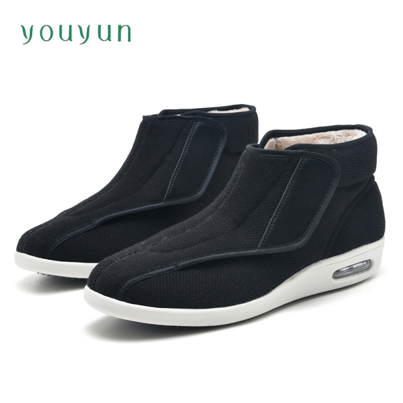 Men'S Shoes Diabetic - Sepatu jalan ke atas Tinggi Kasual