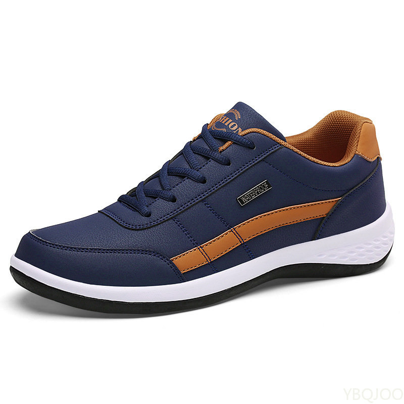 Men Shoes Vans - Sepatu Kulit Sneakers Pria Tren Sepatu