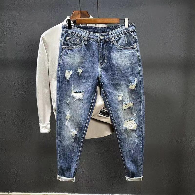 Men'S Shoes For Jeans - Jins Sembilan Titik dengan Lubang untuk