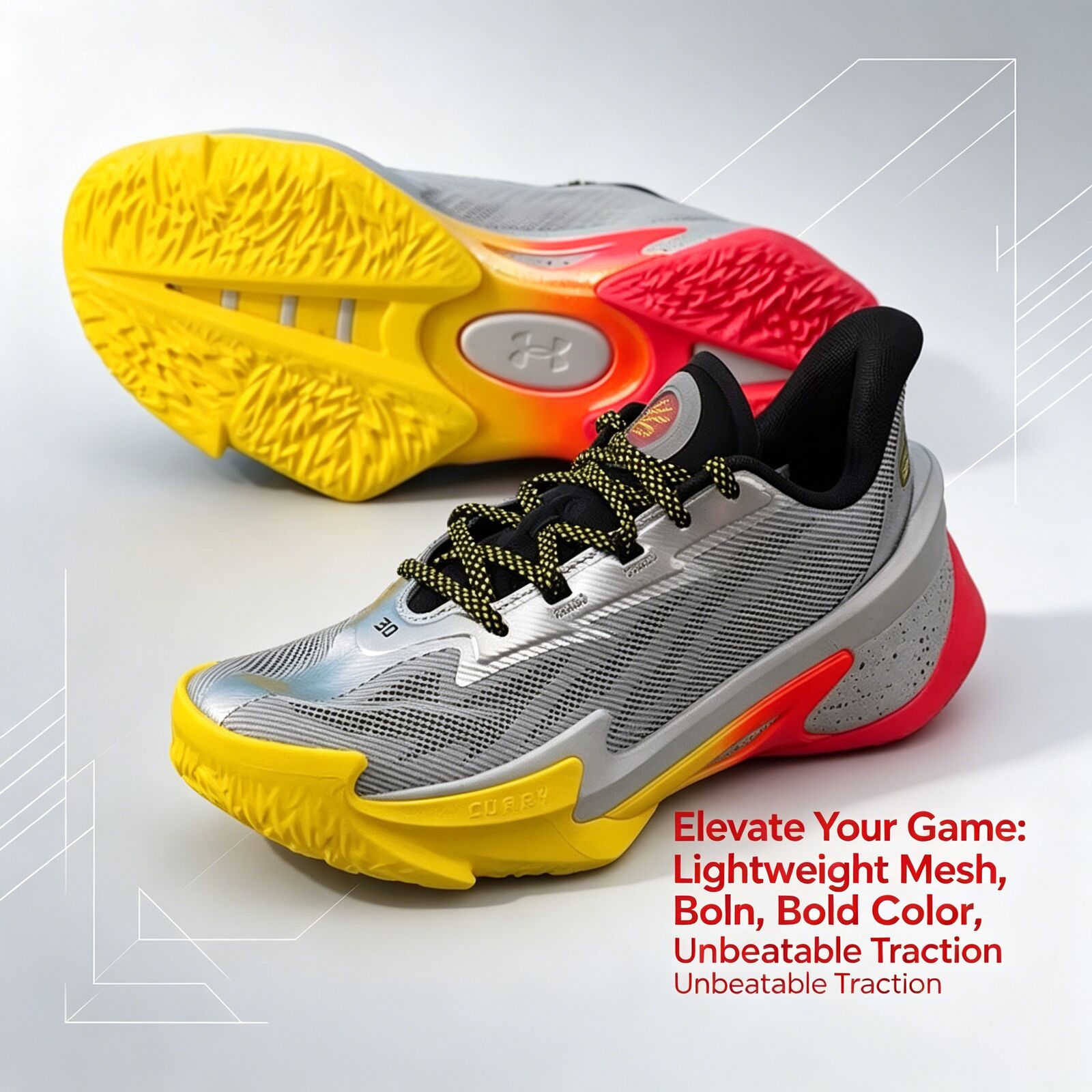 Men Shoes Under Armour - Sepatu Basket Curry Pria Wanita Under