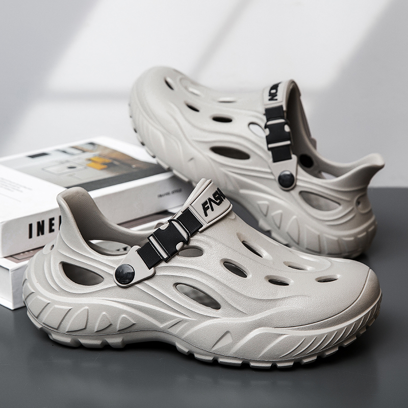 Sport Slide Men - Sandal pantai kasual pria, sandal pantai