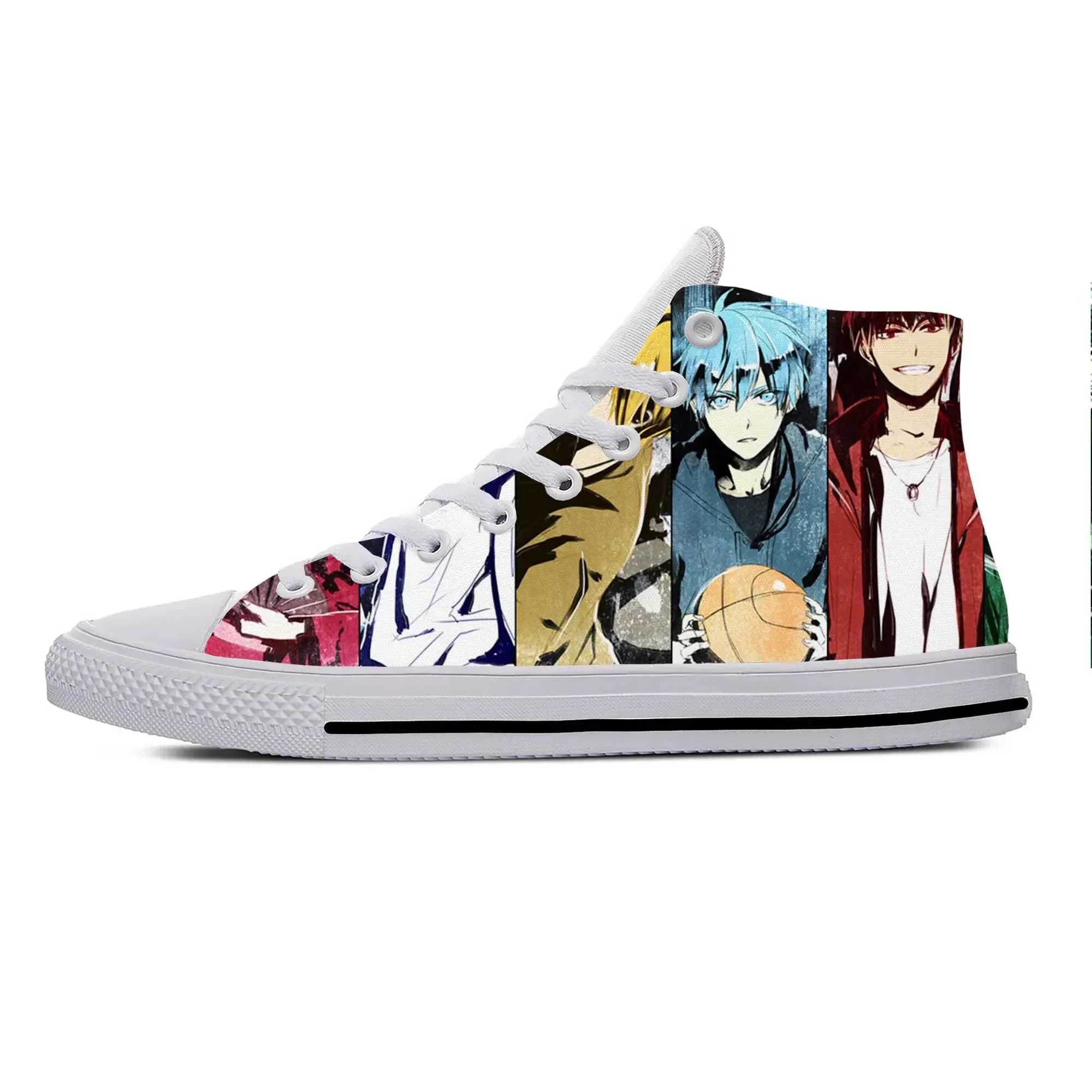 Canvas Sneaker High - Sepatu Kasual Anime Manga Jepang Kuroko