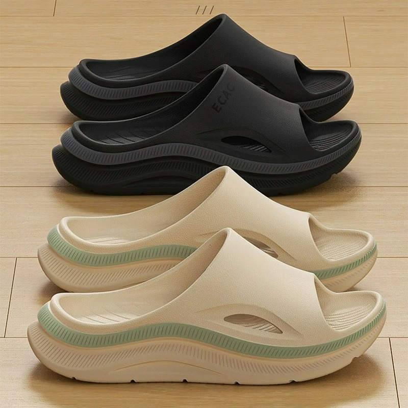 Sport Slide Men - Sandal Rumah Wanita Platform Cloud Sandal