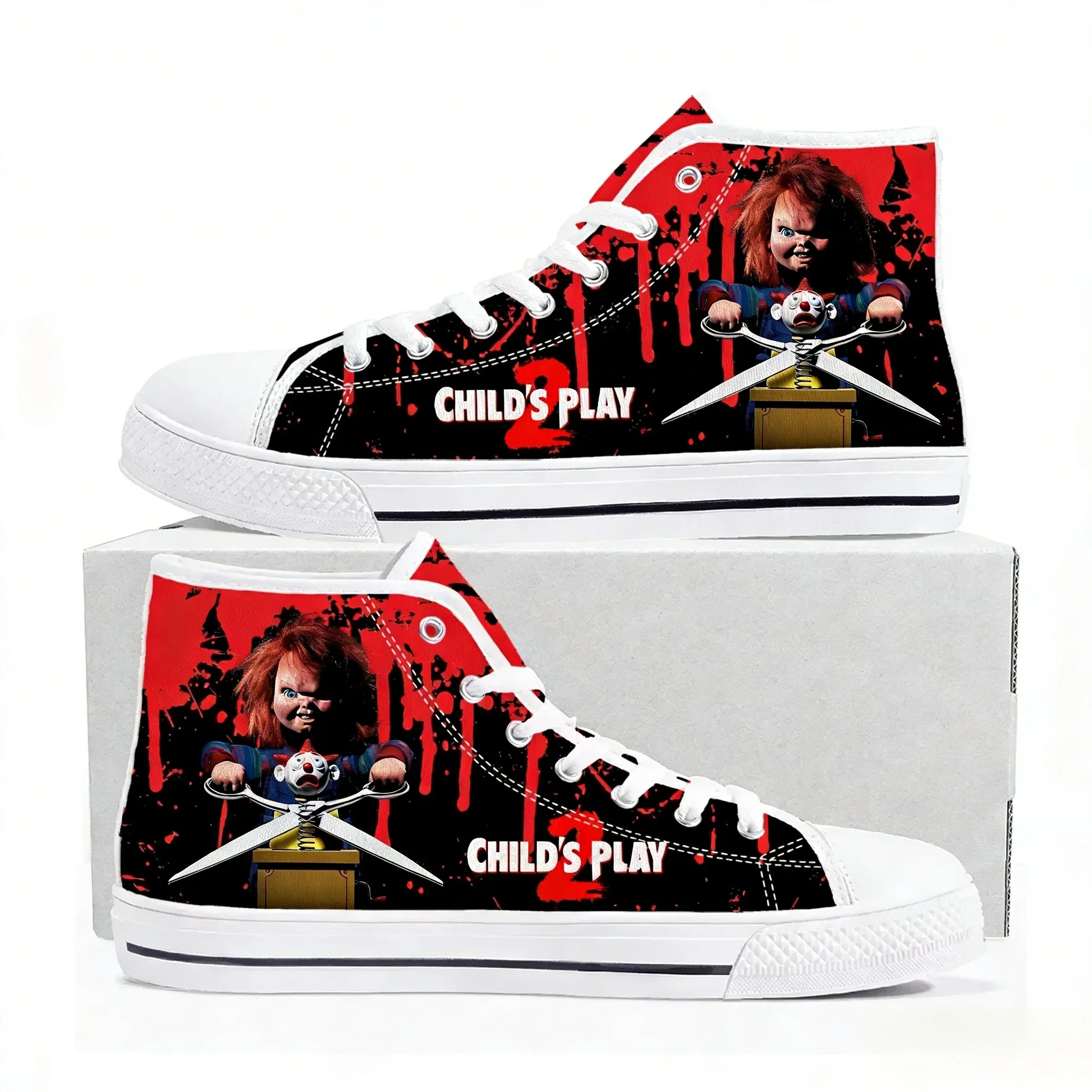 Canvas Sneaker High - Sepatu Kets Kanvas Kualitas Tinggi Chucky