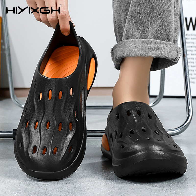 Sport Slide Men - Sandal Luar Ruangan Pria, Sandal Pantai,