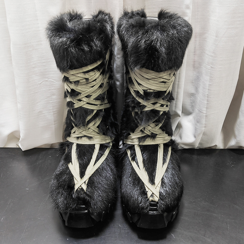 Canvas Sneaker High - Sepatu High Top Pria Sepatu Platform