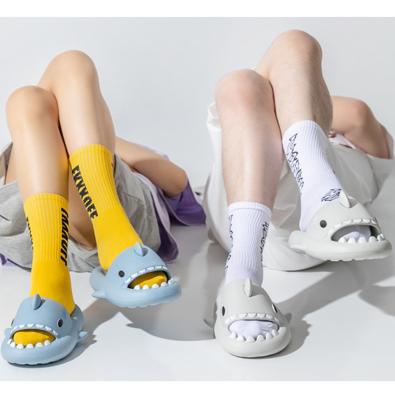 Men'S Shoes Cloud - Sendal Pantai Pria Shark Slippers Cloud
