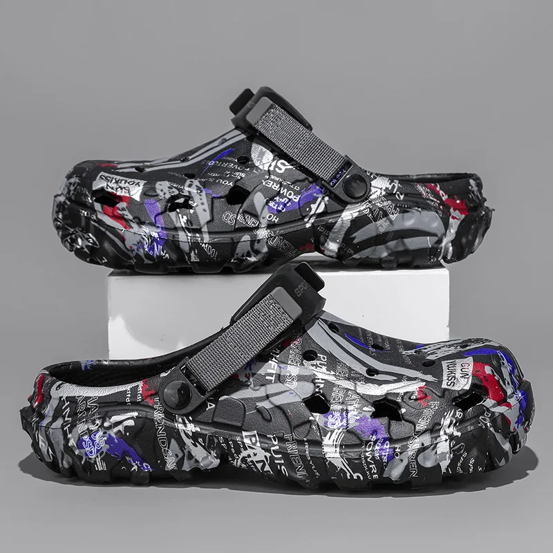 Men'S Shoes Crocs - Sandal Pria Baru Musim Panas, Sepatu