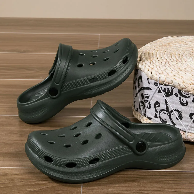 Men'S Shoes Crocs - Sandal Taman Uniseks, Sandal Pantai Anti