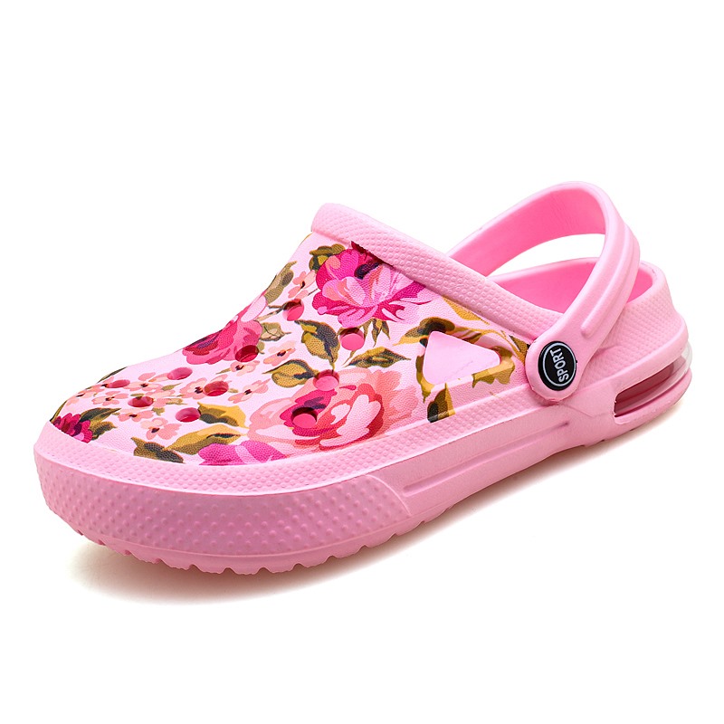 Men'S Shoes Crocs - Sandal Bakiak Grafiti Bunga Wanita Musim