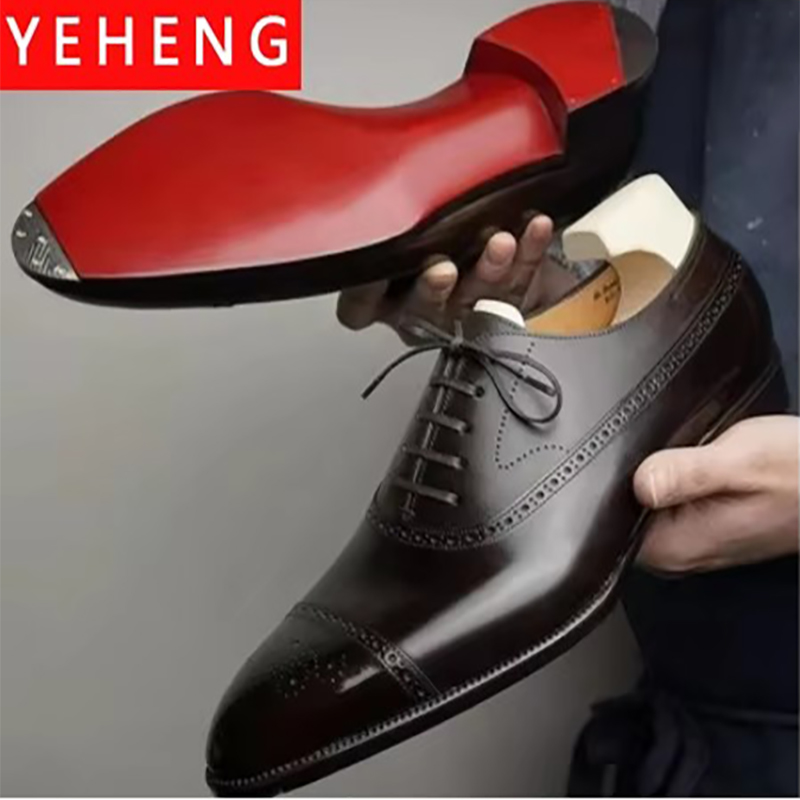 Men Shoes Red Bottom - Sepatu Formal pria sol merah modis,