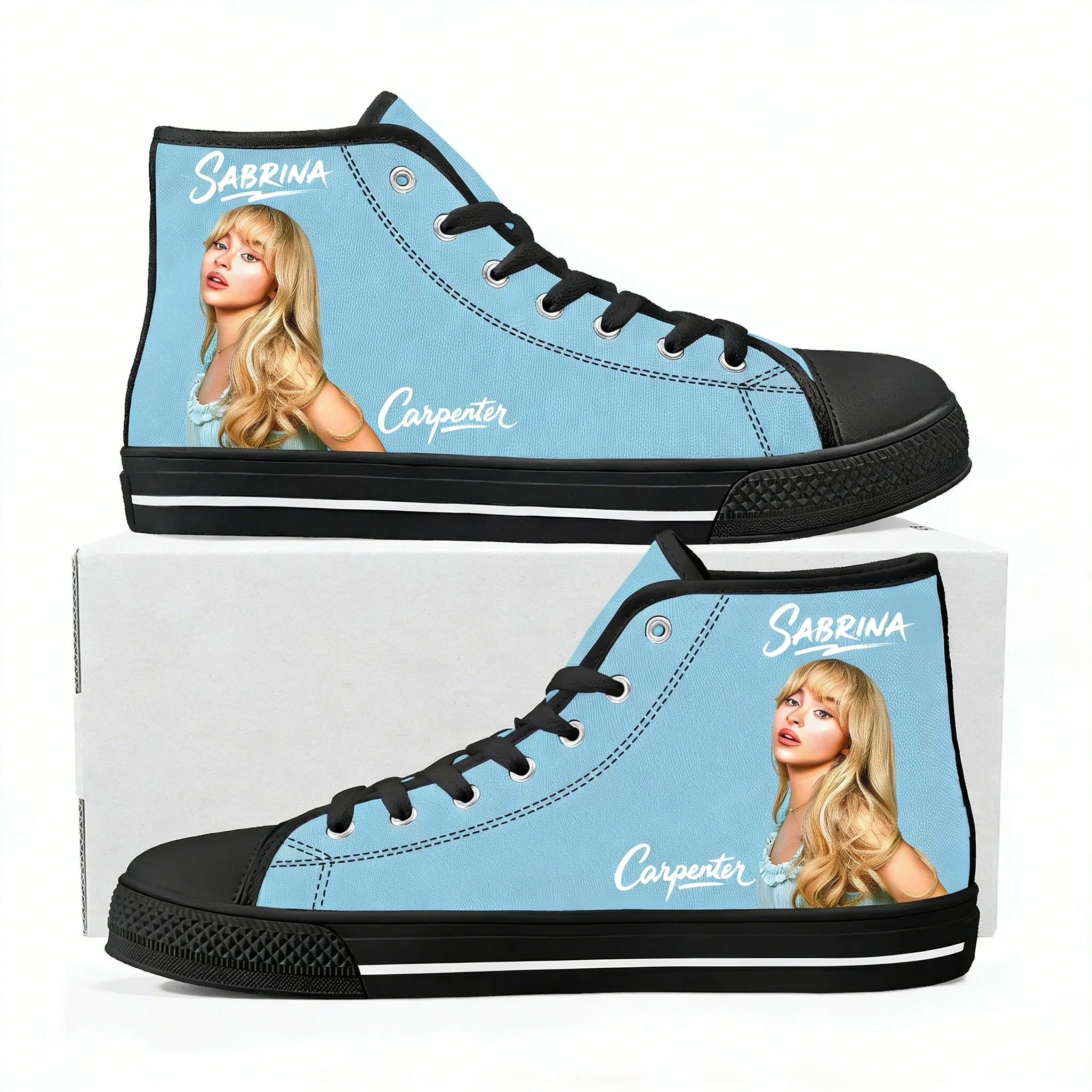 Canvas Sneaker High - Sepatu High Top Sabrina Carpenter Sneaker