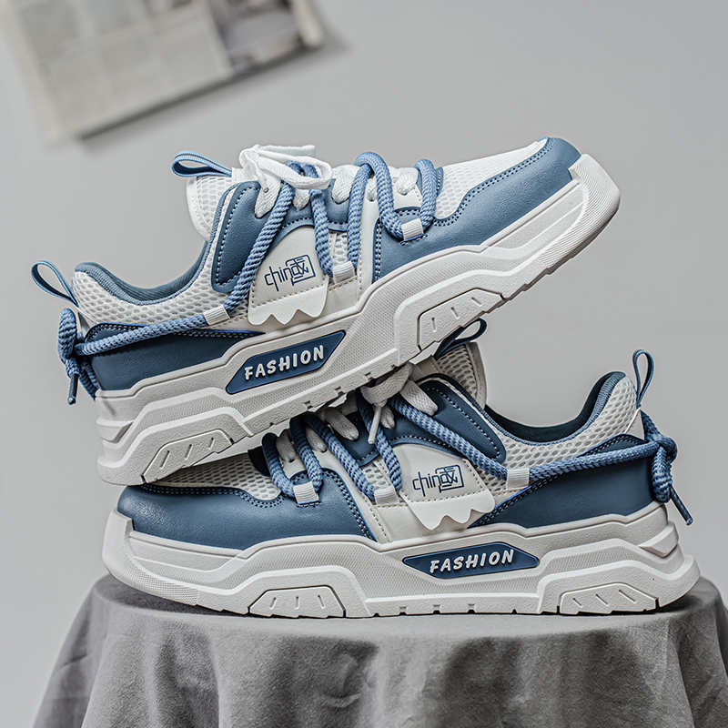 Shoes Heels Men - Sepatu Sneakers Minimalis Zimni Tanpa Hak