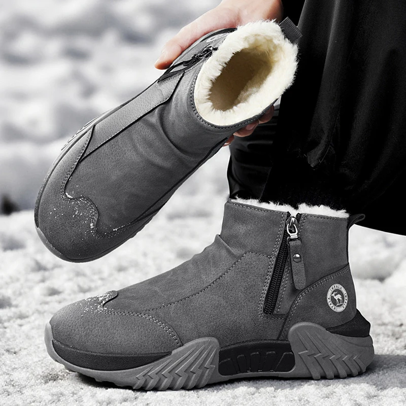 Canvas Sneaker High - Sepatu Bot Salju Musim Dingin Sepatu