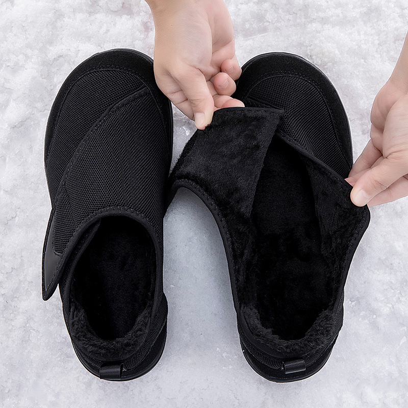 Men'S Shoes Diabetic - Sepatu Kasual Musim Dingin dengan Ujung