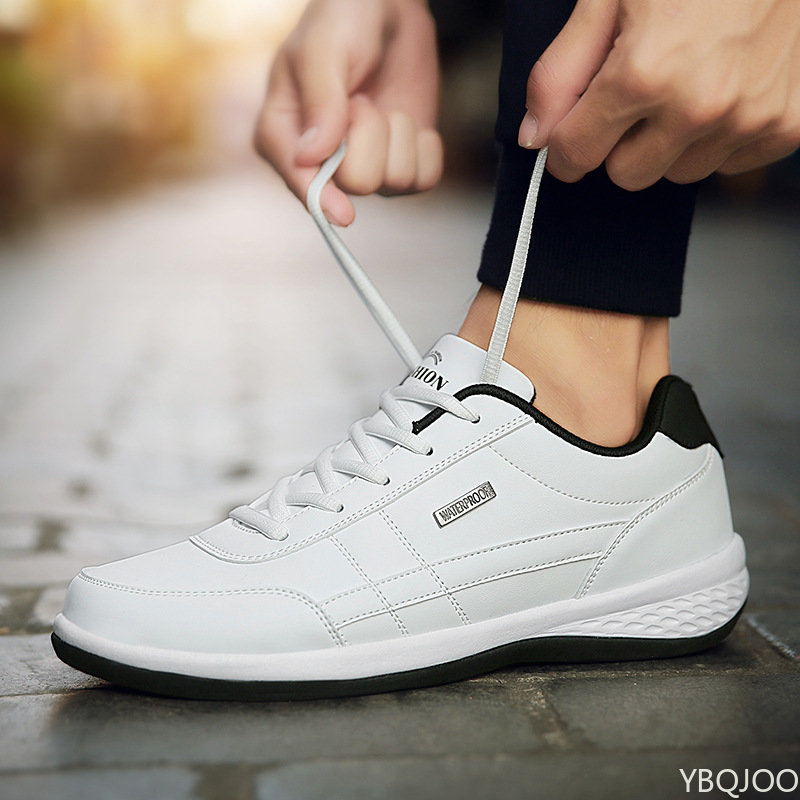 Sepatu Kulit Sneakers Pria Tre - Men Shoes Vans ulasan dan harga