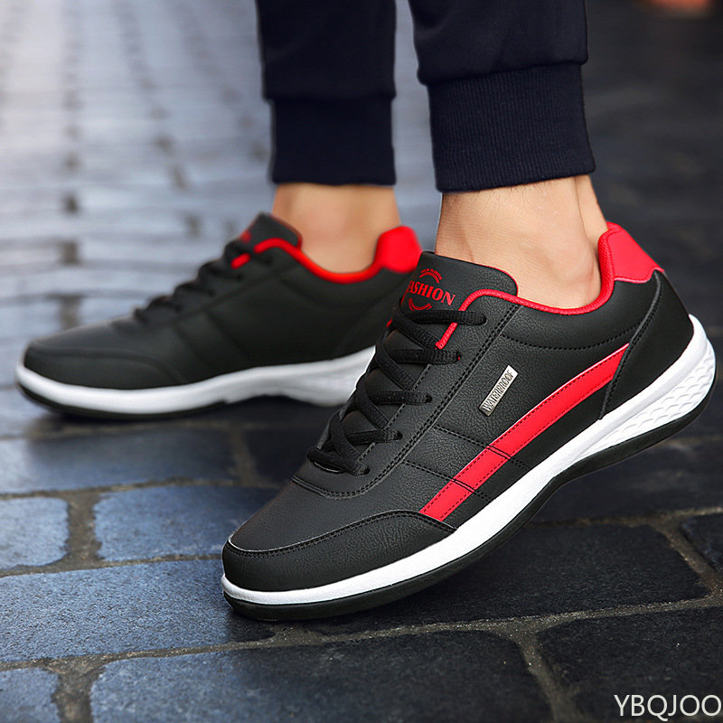 Sepatu Kulit Sneakers Pria Tre - Men Shoes Vans ulasan dan harga