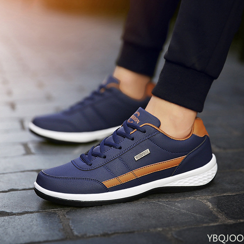 Sepatu Kulit Sneakers Pria Tre - Men Shoes Vans ulasan dan harga