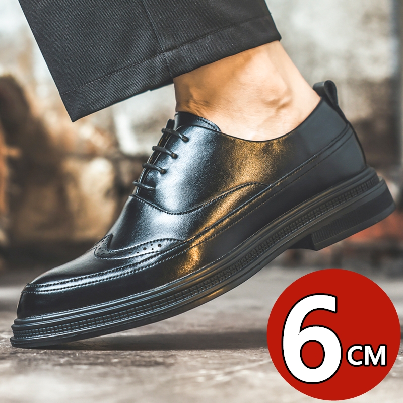Sepatu Kulit Pria Penambah Tin - Men Shoes For Wedding ulasan dan harga
