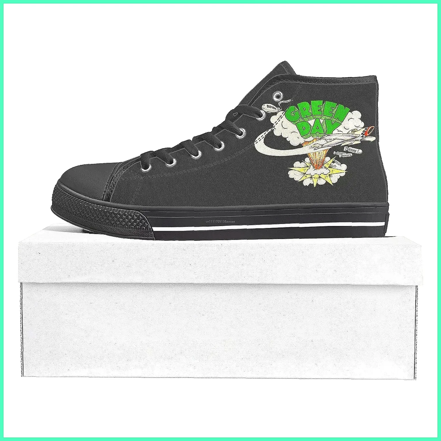 Sepatu Kanvas High Top Custom  - Canvas Sneaker High ulasan dan harga