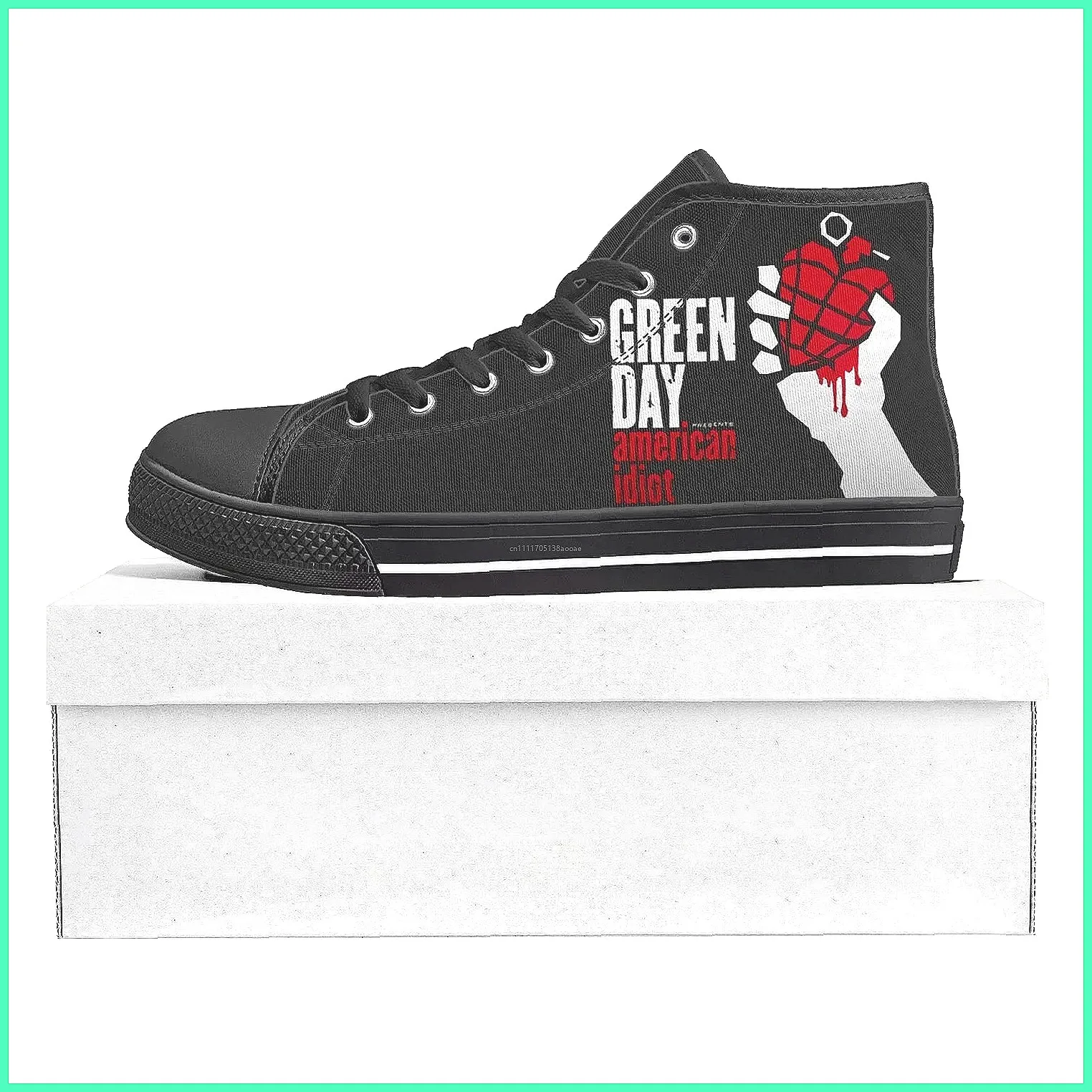 Sepatu Kanvas High Top Custom  - Canvas Sneaker High ulasan dan harga