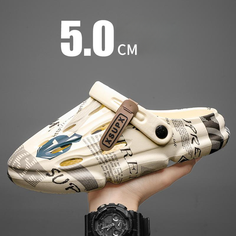 Sandal pria, sandal pria luar  - Sport Slide Men ulasan dan harga