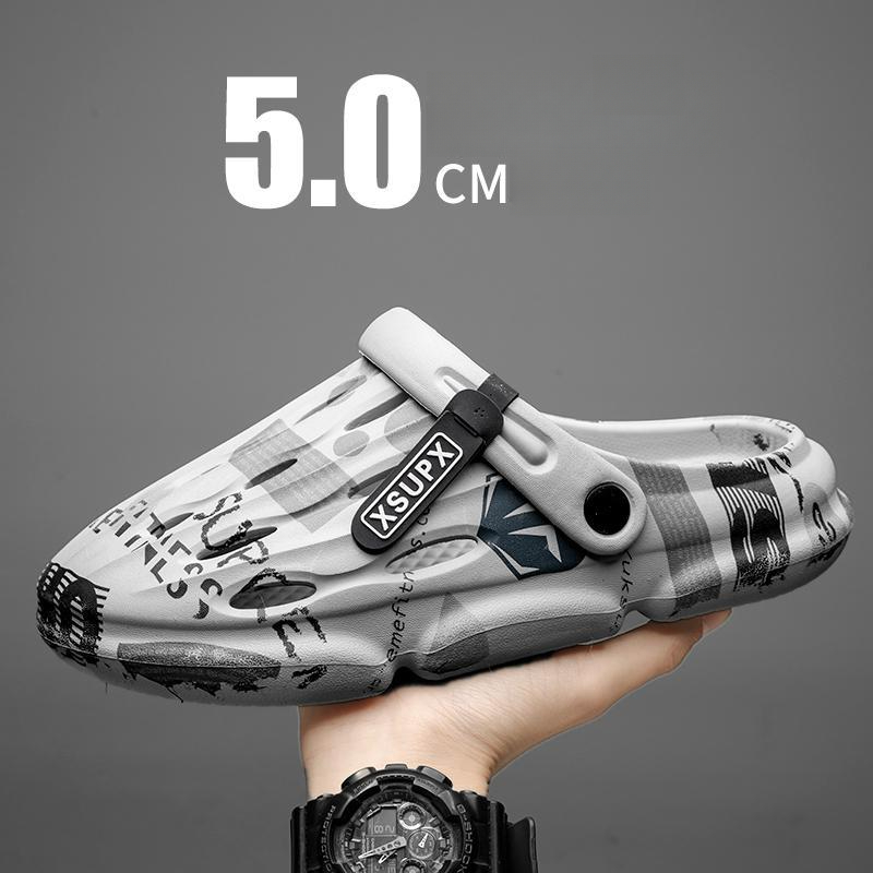 Sandal pria, sandal pria luar  - Sport Slide Men ulasan dan harga