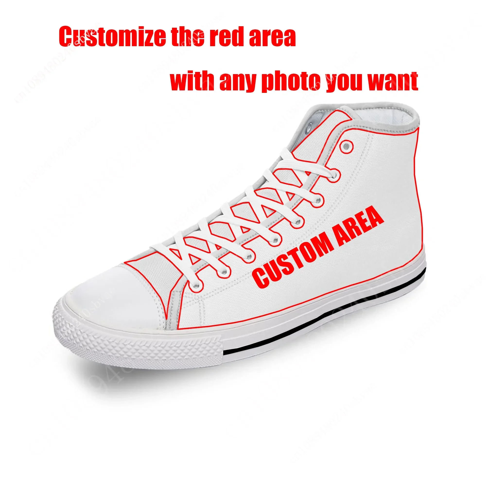 Sepatu High Top Kotak-kotak Se - Canvas Sneaker High ulasan dan harga