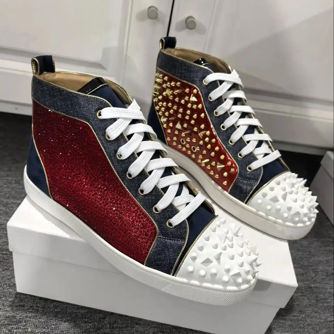 Sepatu Olahraga Kasual Pria de - Men Shoes Red Bottom ulasan dan harga