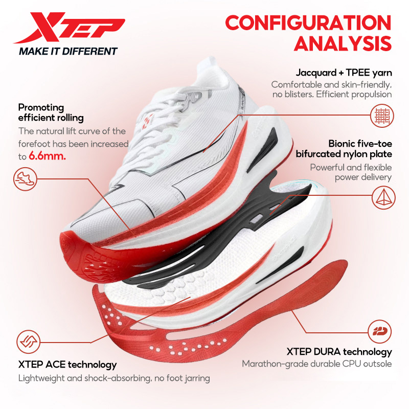 Xtep One Piece Modeling 5.0 Se - Men'S Xtep Shoes ulasan dan harga