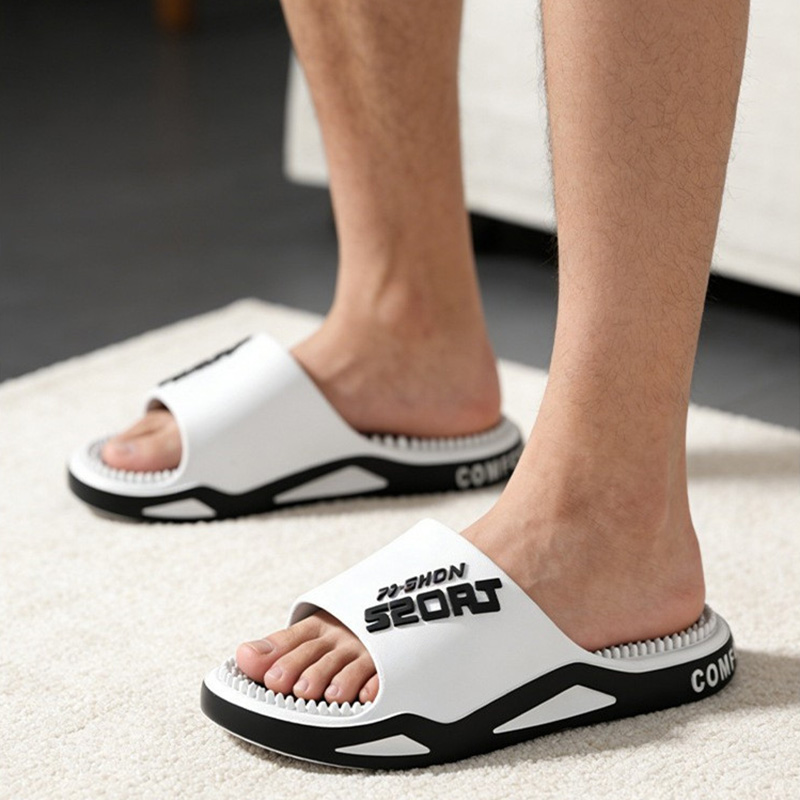 Sandal Pria Baru Sandal Pijat  - Men'S Shoes Popular ulasan dan harga