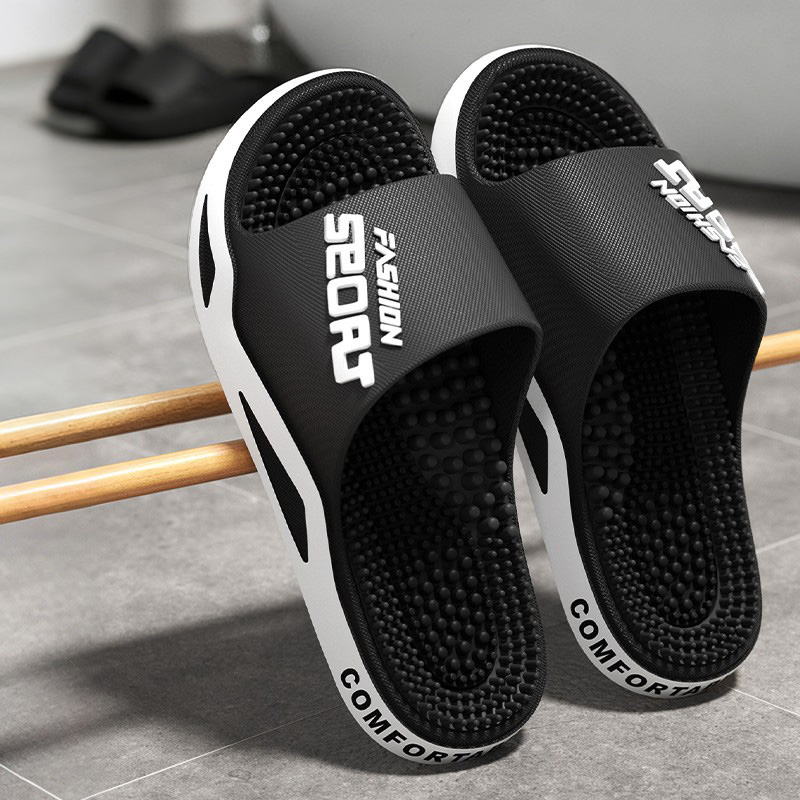 Sandal Pria Baru Sandal Pijat  - Men'S Shoes Popular ulasan dan harga