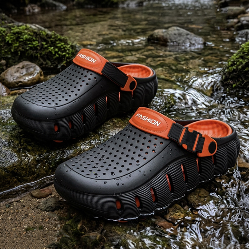 Sandal Clogs Pria Warna Campur - Men'S Shoes Cloud ulasan dan harga