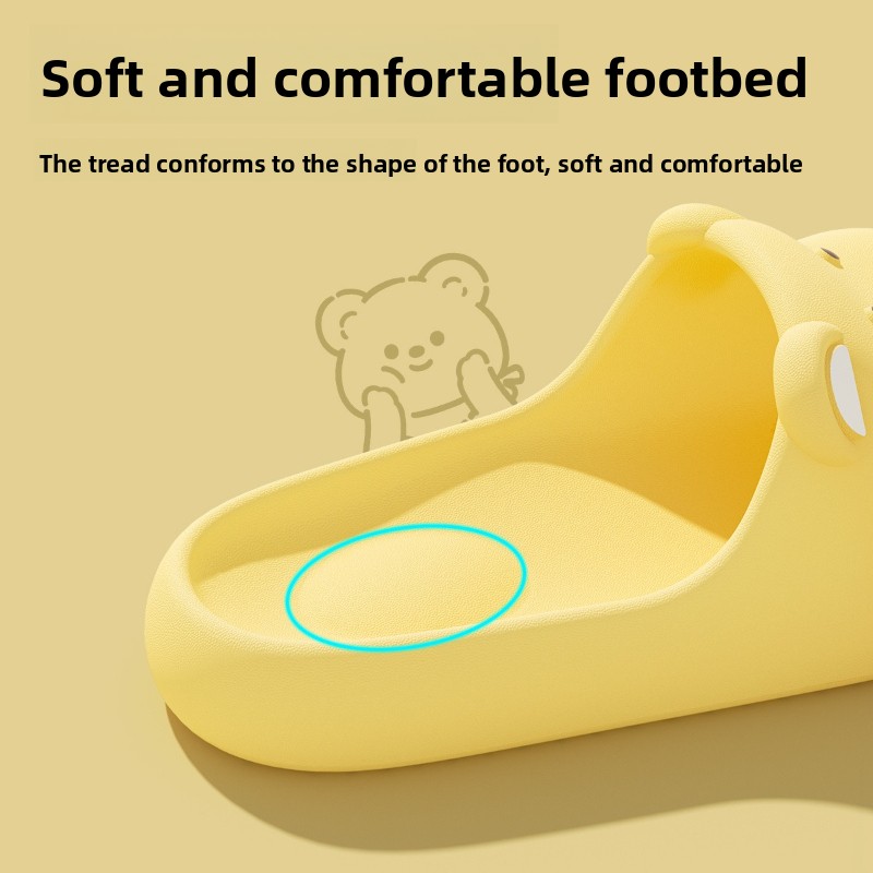 Sandal Rumah Kartun Beruang EV - Men'S Shoes To Women'S Size ulasan dan harga