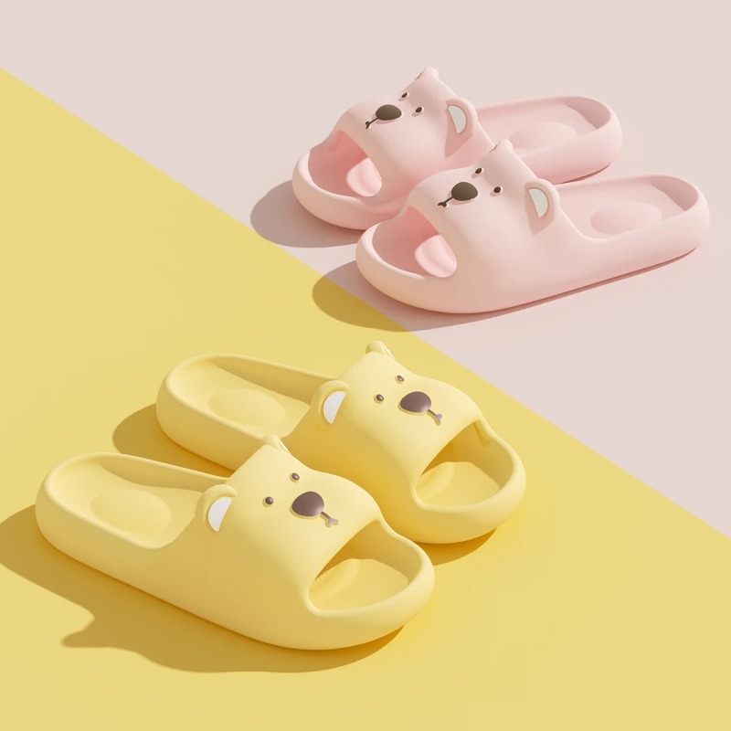 Sandal Rumah Kartun Beruang EV - Men'S Shoes To Women'S Size ulasan dan harga