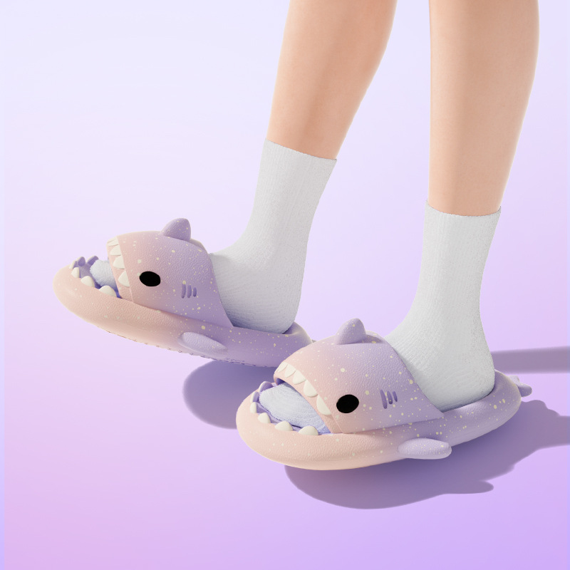 Sandal Hiu Kartun Lucu untuk W - Men'S Shoes To Women'S Size ulasan dan harga