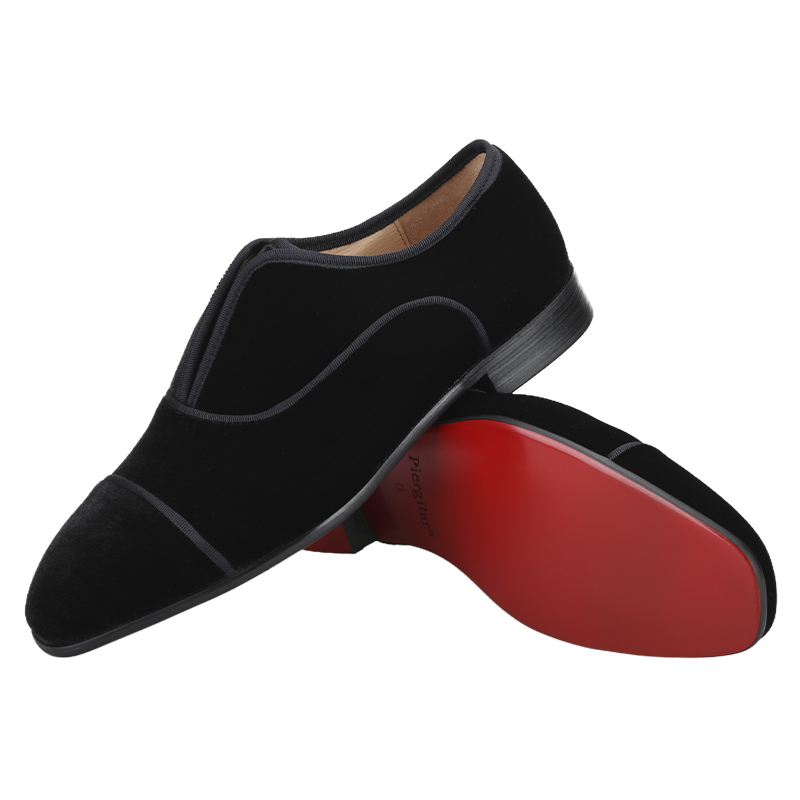 Piergitar sepatu Oxford beludr - Men Shoes Red Bottom ulasan dan harga