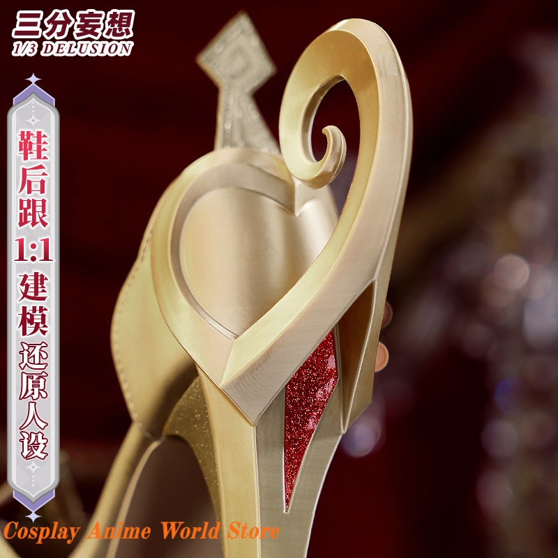 Tersedia Sepatu Cosplay MIHOYO - Shoes Heels Men ulasan dan harga