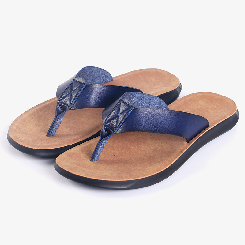 38-47 Sandal Jepit Kulit Itali - Men'S Shoes Popular ulasan dan harga