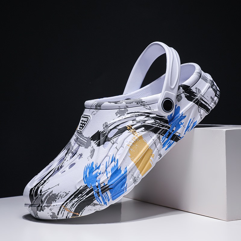 Sandal Pria Motif Kamuflase Gr - Men'S Shoes Crocs ulasan dan harga