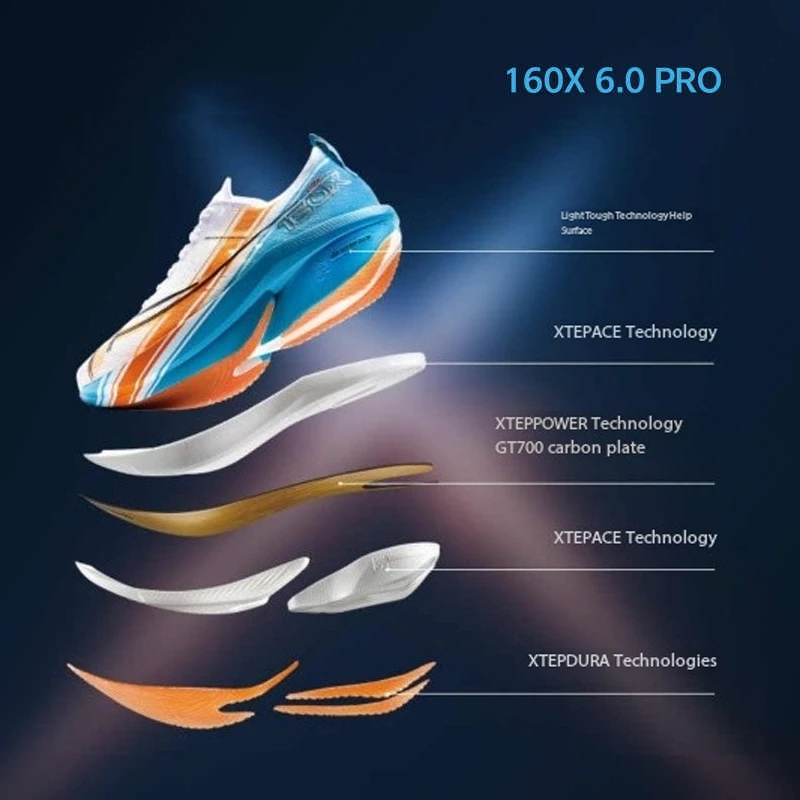 Xtep 160X 6.5 PRO Sepatu Lari  - Men'S Xtep Shoes ulasan dan harga