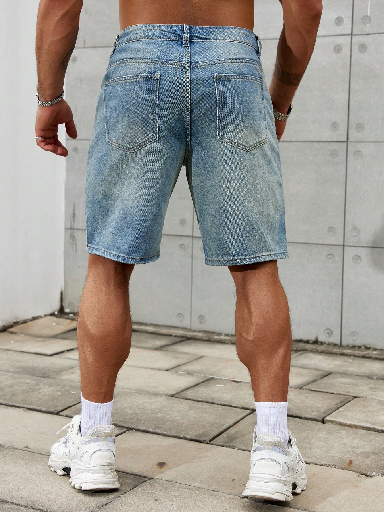 Celana pendek Jeans sobek pria - Men'S Shoes For Jeans ulasan dan harga