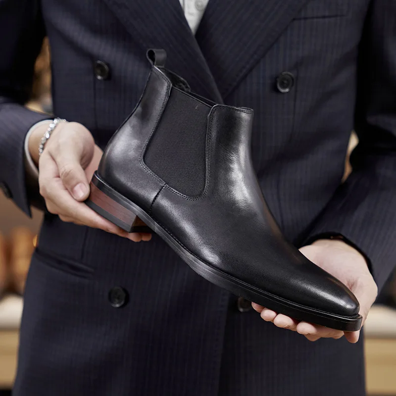 Sepatu Chelsea Pria Retro Eleg - Men Shoes For Wedding ulasan dan harga
