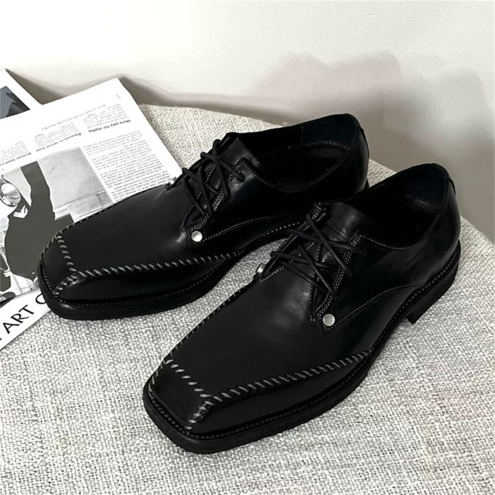 Sepatu Derby Pria Gaya Inggris - Men Shoes For Wedding ulasan dan harga