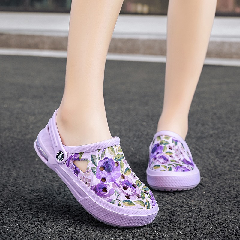 Sandal Bakiak Grafiti Bunga Wa - Men'S Shoes Crocs ulasan dan harga