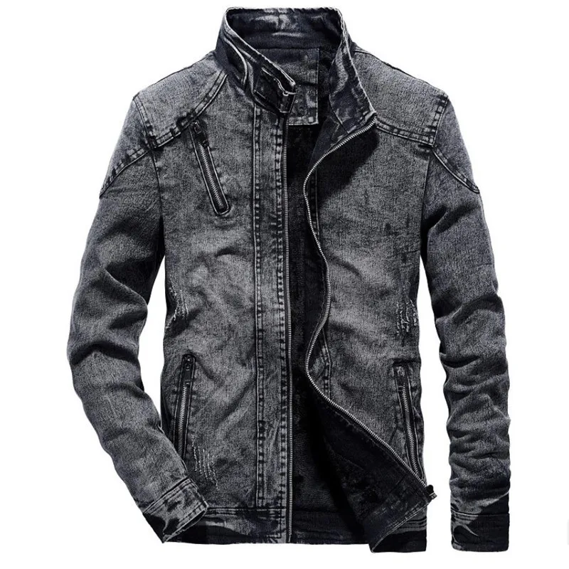 Jaket Denim Pria Musim Dingin  - Men'S Shoes For Jeans ulasan dan harga