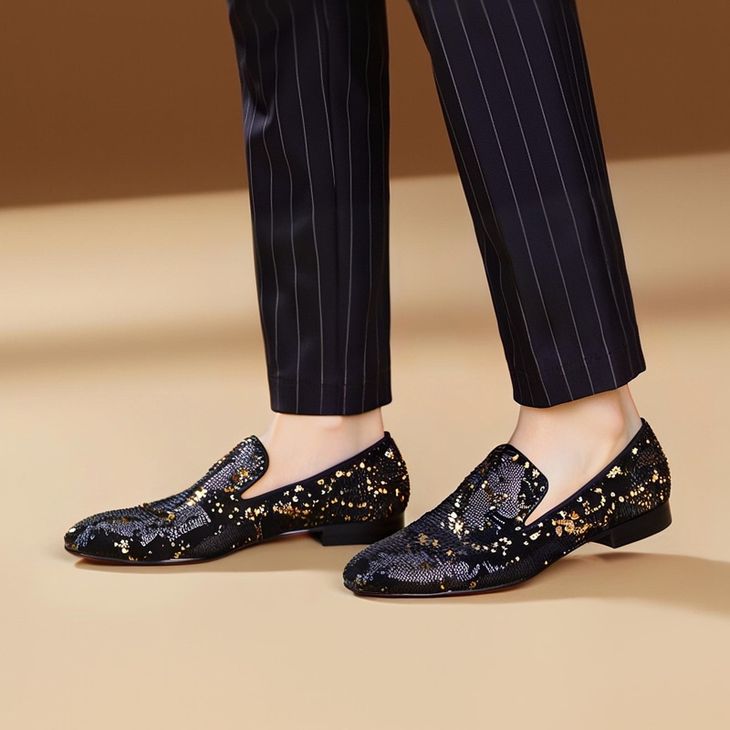 Piergitar Sepatu Pria Kain Pay - Men Shoes Red Bottom ulasan dan harga