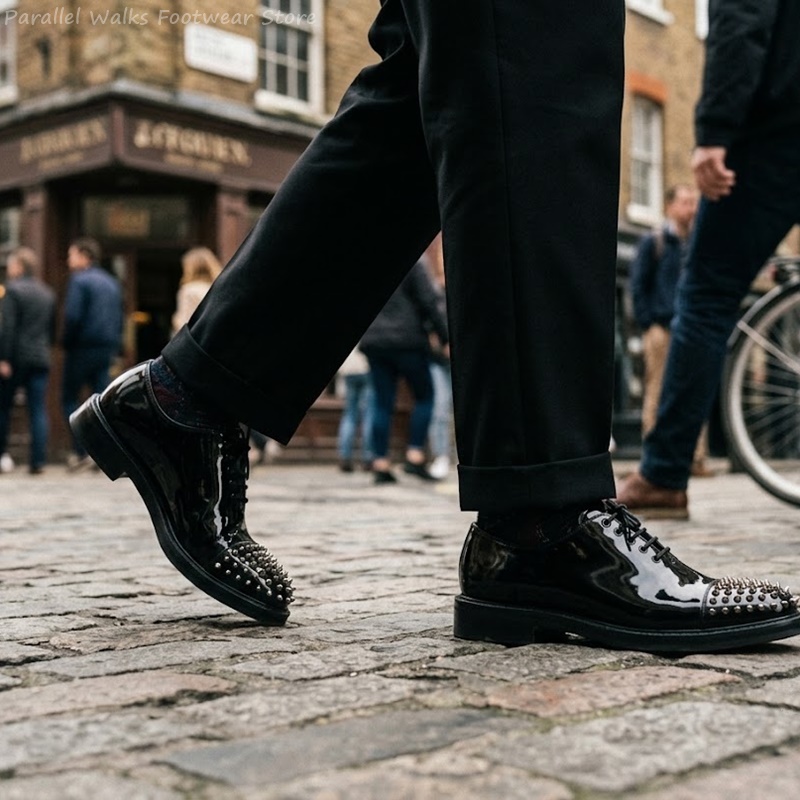 Sepatu Loafer Kulit Paten Berd - Men Shoes For Wedding ulasan dan harga