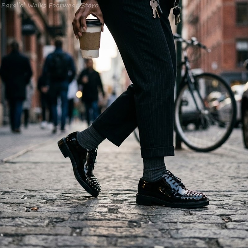 Sepatu Loafer Kulit Paten Berd - Men Shoes For Wedding ulasan dan harga
