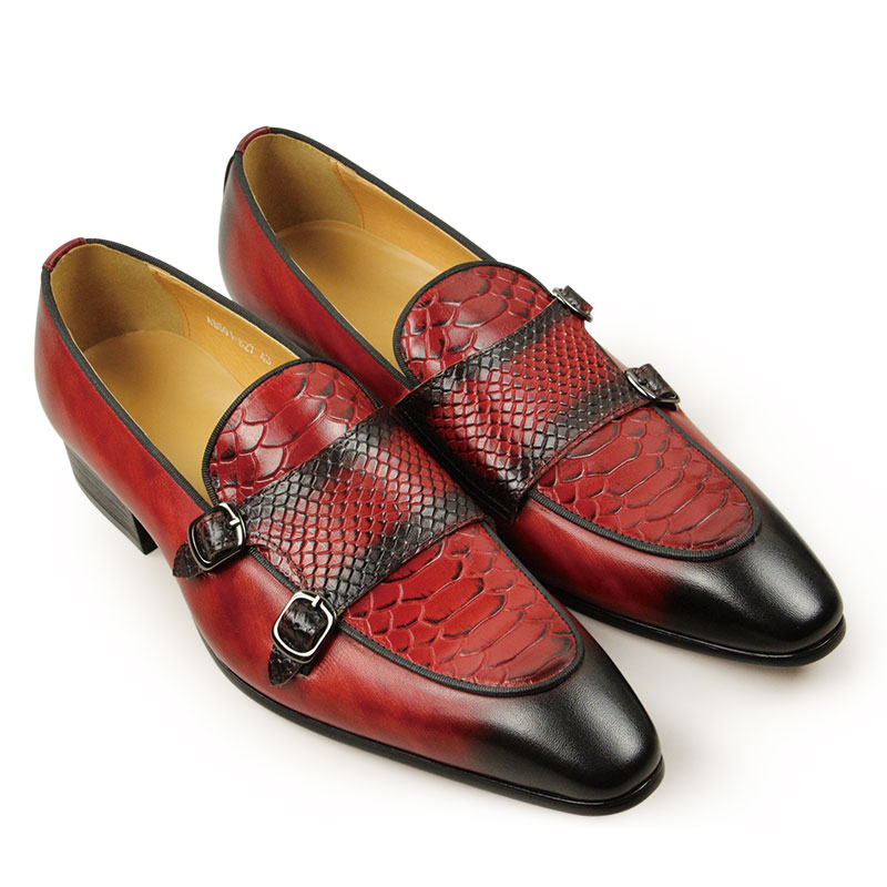 Sepatu kulit sol karet untuk p - Men Shoes Red Bottom ulasan dan harga